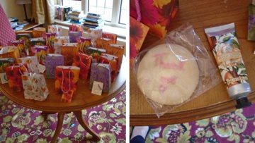 Colleagues at Tetbury care home receive lovely gifts